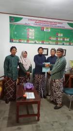 SERAH TERIMA JABATAN DARI DUKUH SALARAN KE PLT DUKUH GUNUNGASEM KALURAHAN NGORO-ORO